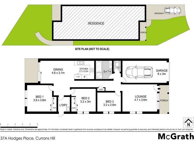 37A Hodges Place, Currans Hill NSW 2567 Floorplan