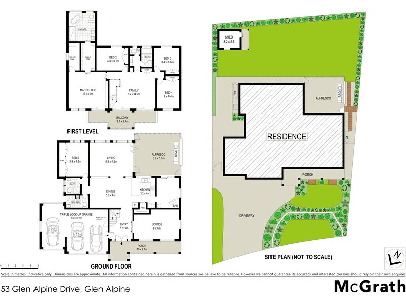 53 Glen Alpine Drive, Glen Alpine NSW 2560 Floorplan