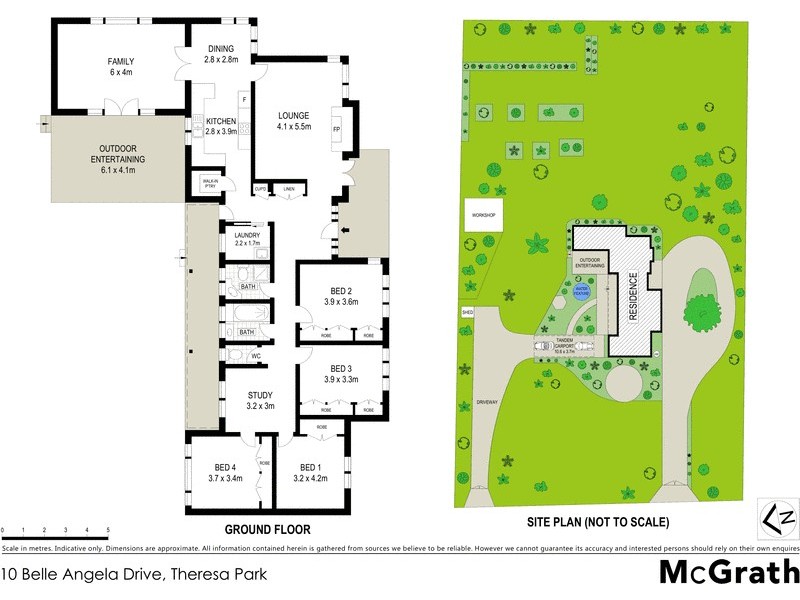 10 Belle Angela Drive, Theresa Park NSW 2570 Floorplan