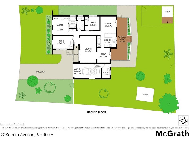 27 Kapala Avenue, Bradbury NSW 2560 Floorplan