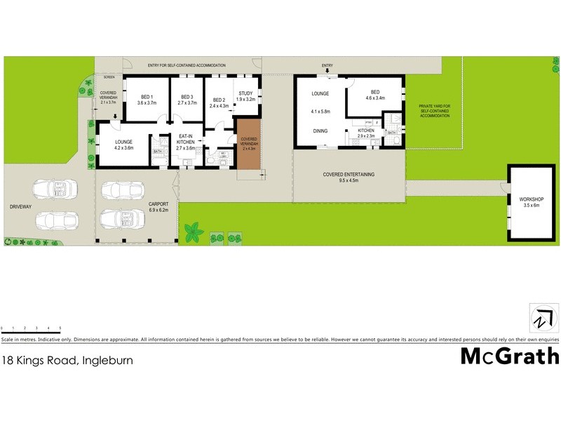 18 Kings Road, Ingleburn NSW 2565 Floorplan
