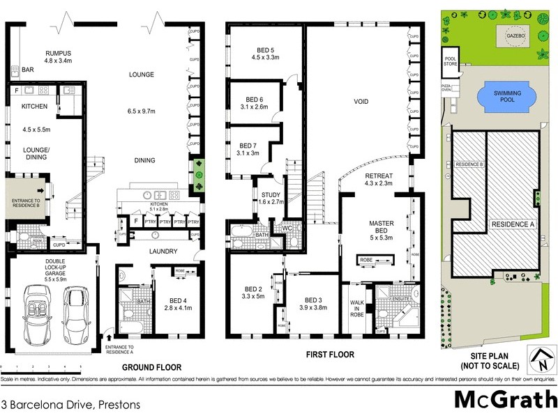 3 Barcelona Drive, Prestons NSW 2170 Floorplan