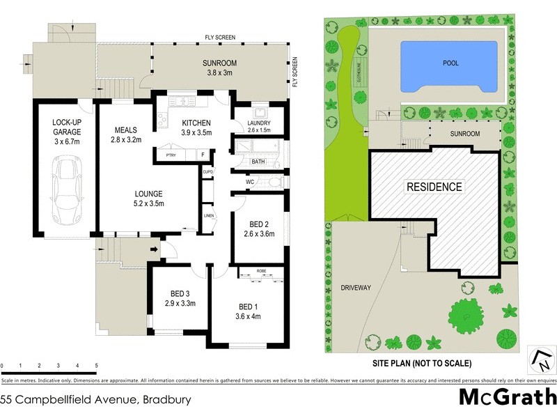 55 Campbellfield Avenue, Bradbury NSW 2560 Floorplan