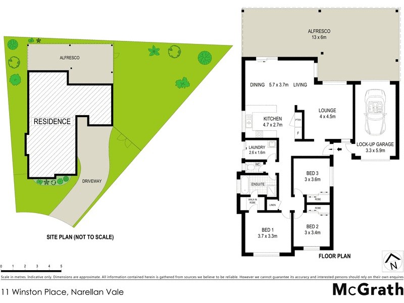 11 Winston Place, Narellan Vale NSW 2567 Floorplan