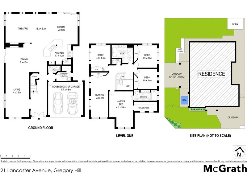 21 Lancaster Street, Gregory Hills NSW 2557 Floorplan