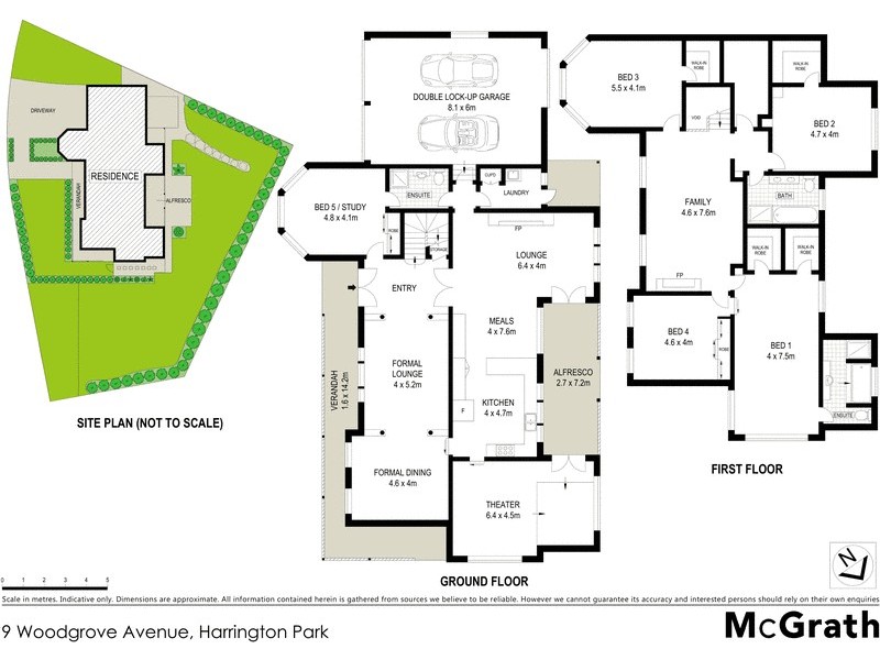 9 Woodgrove Avenue, Harrington Park NSW 2567 Floorplan