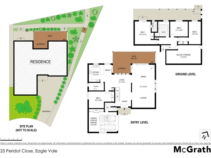 25 Peridot Close, Eagle Vale NSW 2558 Floorplan