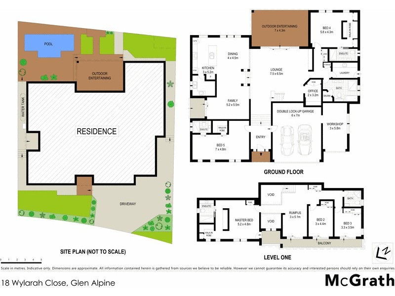 18 Wylarah Close, Glen Alpine NSW 2560 Floorplan