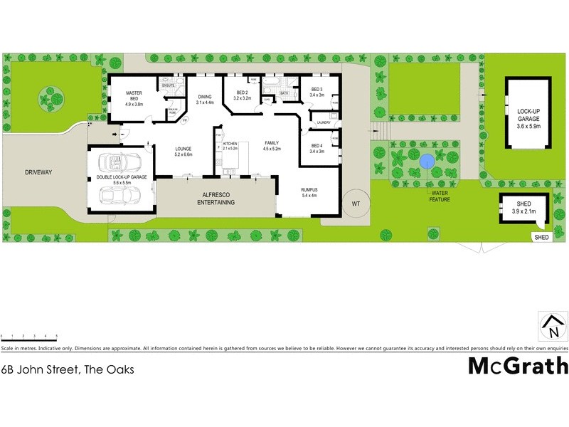 6B John Street, The Oaks NSW 2570 Floorplan