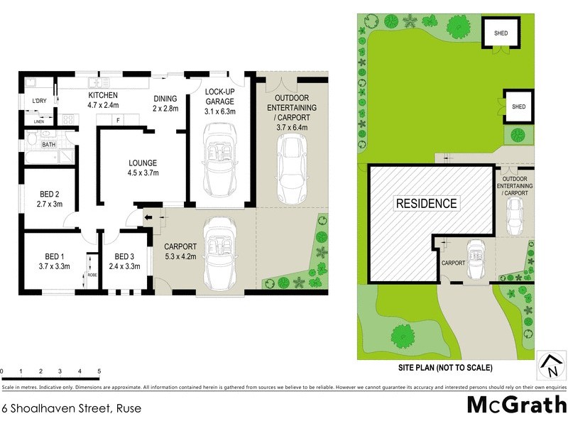 6 Shoalhaven Street, Ruse NSW 2560 Floorplan