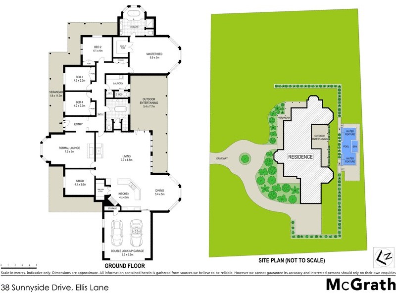 38 Sunnyside Drive, Ellis Lane NSW 2570 Floorplan