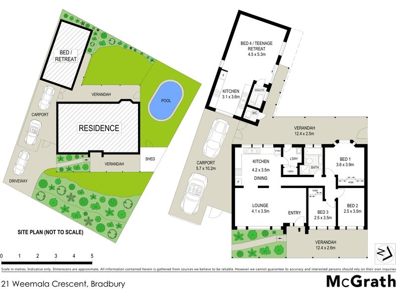 21 Weemala Crescent, Bradbury NSW 2560 Floorplan