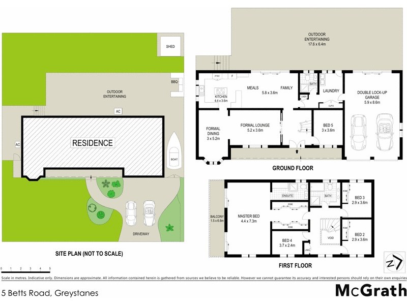 5 Betts Road, Greystanes NSW 2145 Floorplan