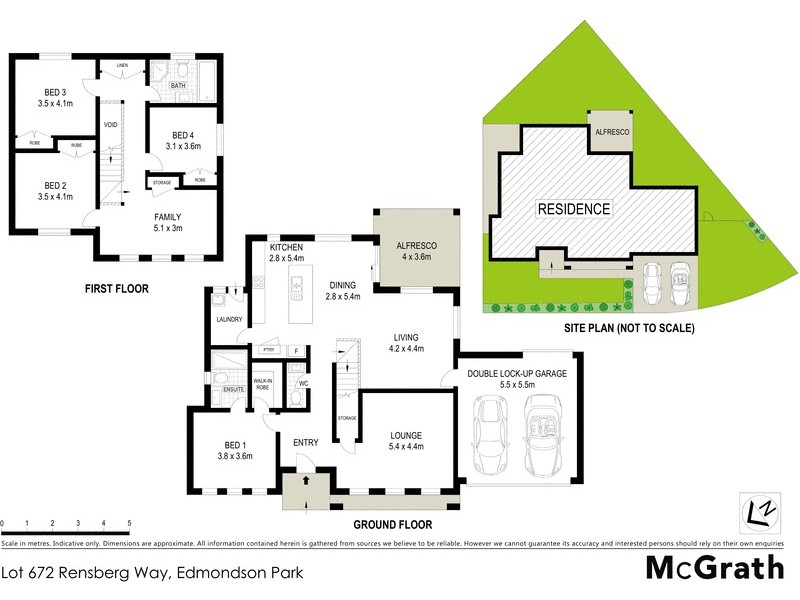 5 (Lot 672) Rensberg Way, Edmondson Park NSW 2174 Floorplan