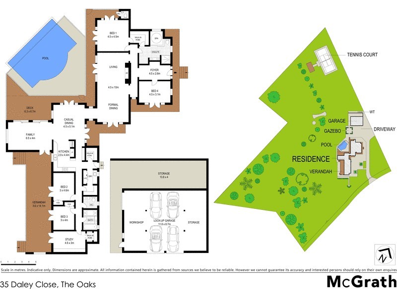 35 Daley Close, The Oaks NSW 2570 Floorplan