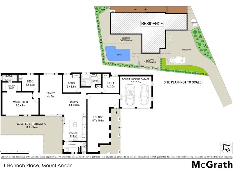 11 Hannah Place, Mount Annan NSW 2567 Floorplan