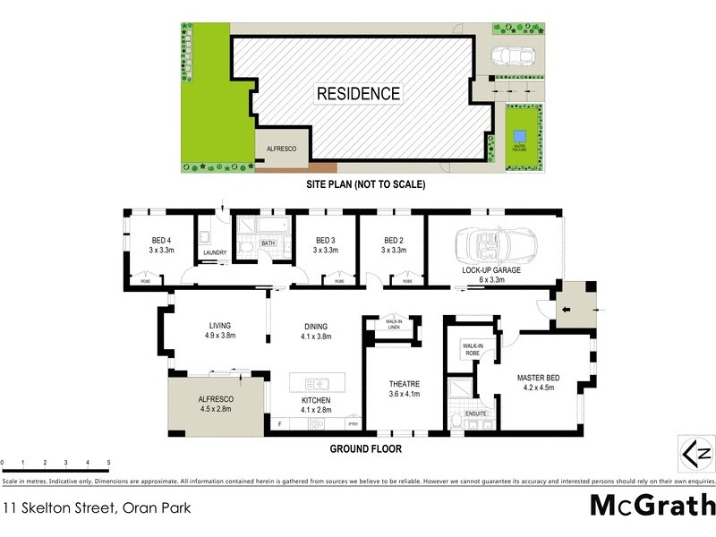 11 Skelton Street, Oran Park NSW 2570 Floorplan