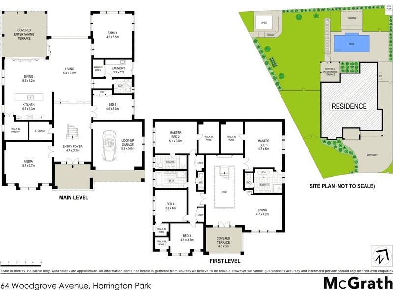 64 Woodgrove Avenue, Harrington Park NSW 2567 Floorplan