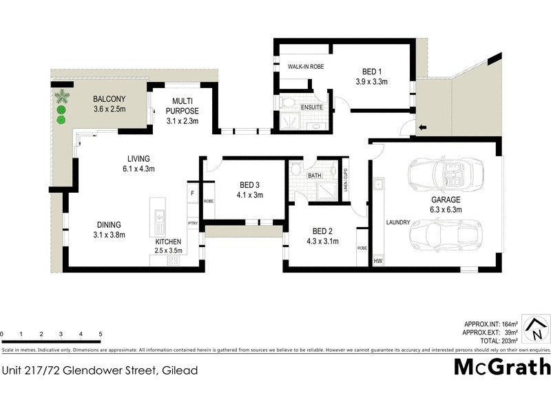 217/72 Glendower Street, Gilead NSW 2560 Floorplan