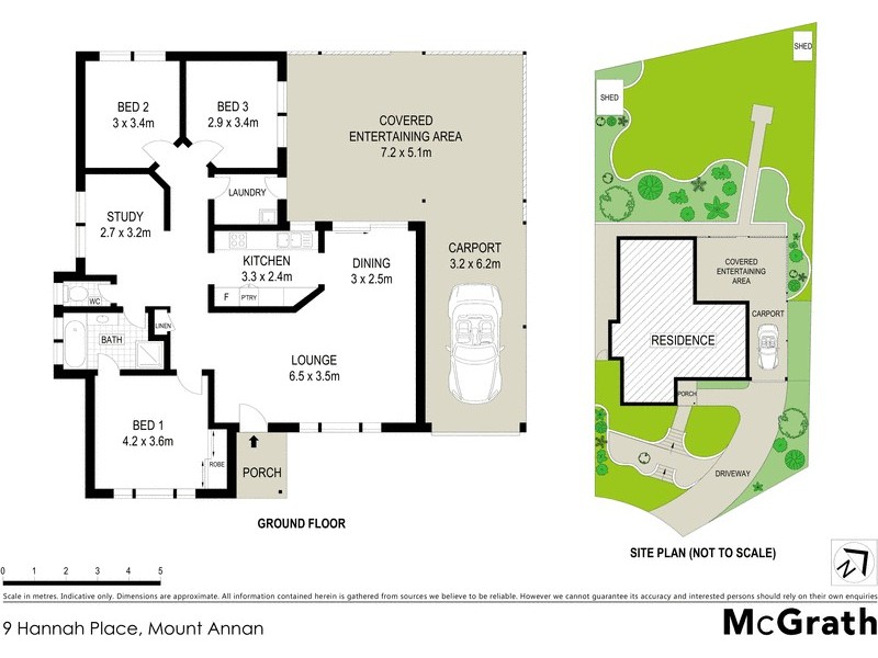 9 Hannah Place, Mount Annan NSW 2567 Floorplan