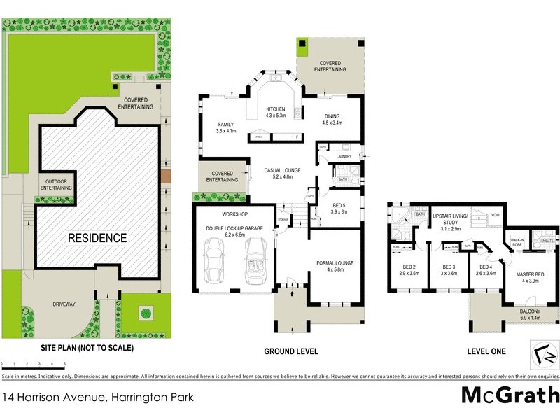 14 Harrison Avenue, Harrington Park NSW 2567 Floorplan
