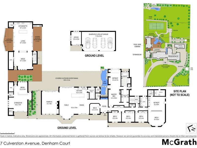 7 Culverston Avenue, Denham Court NSW 2565 Floorplan