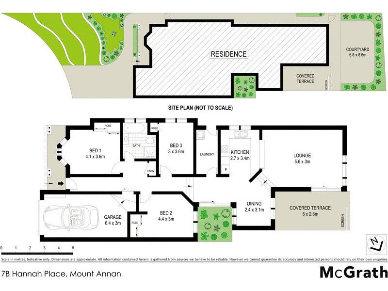 7B Hannah Place, Mount Annan NSW 2567 Floorplan