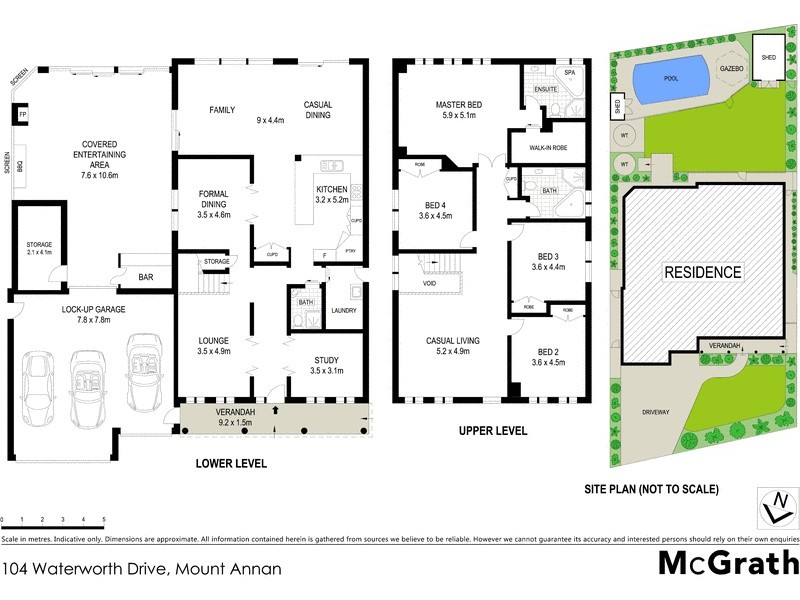 104 Waterworth Drive, Mount Annan NSW 2567 Floorplan