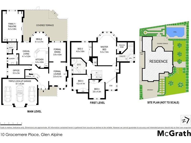 10 Gracemere Place, Glen Alpine NSW 2560 Floorplan