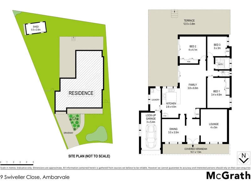 9 Swiveller Close, Ambarvale NSW 2560 Floorplan