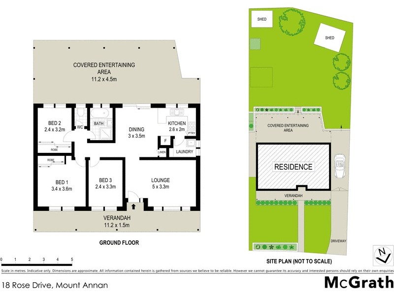 18 Rose Drive, Mount Annan NSW 2567 Floorplan