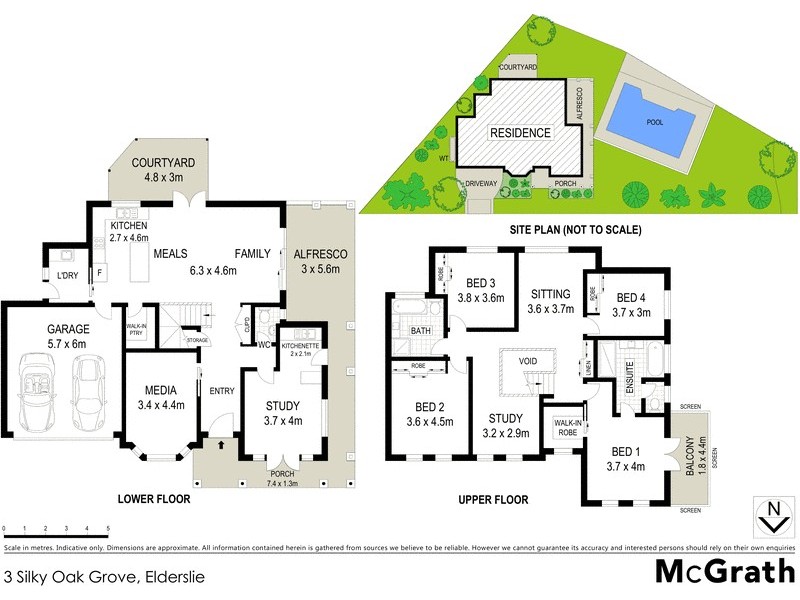3 Silky Oak Grove, Elderslie NSW 2570 Floorplan