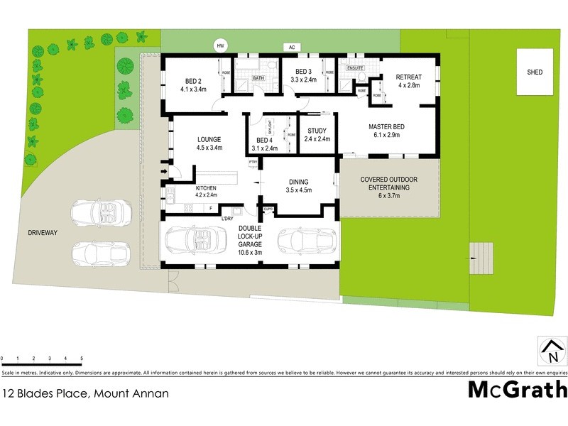 12 Blades Place, Mount Annan NSW 2567 Floorplan