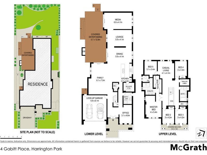 4 Gabitt Place, Harrington Park NSW 2567 Floorplan