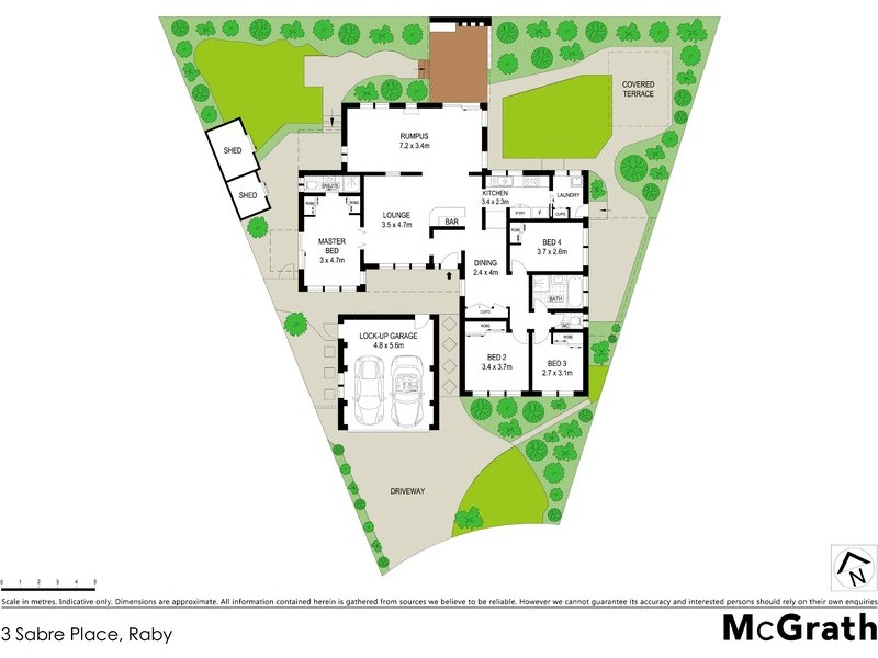 3 Sabre Place, Raby NSW 2566 Floorplan
