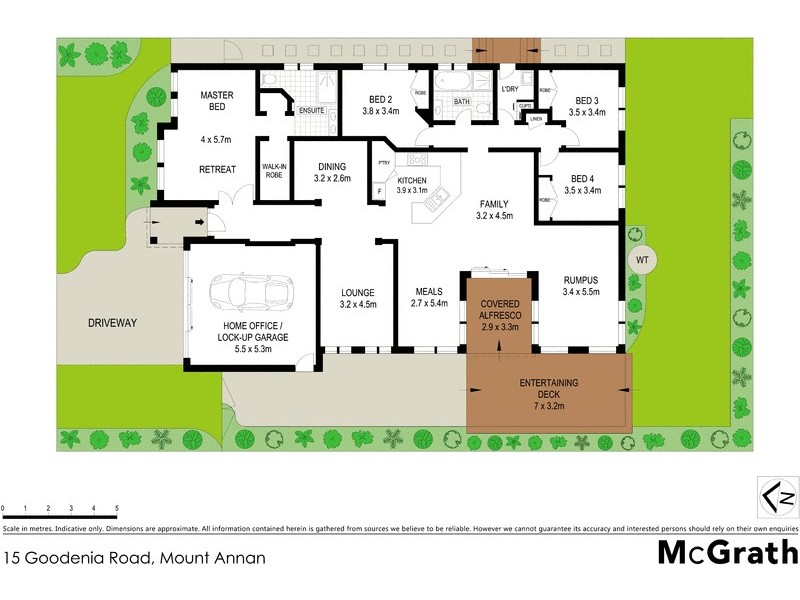 15 Goodenia Road, Mount Annan NSW 2567 Floorplan