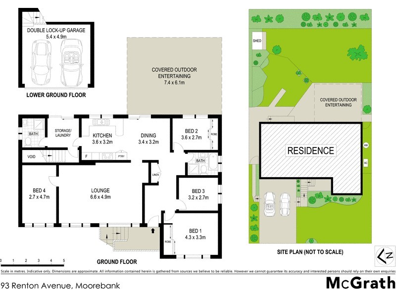 93 Renton Avenue, Moorebank NSW 2170 Floorplan