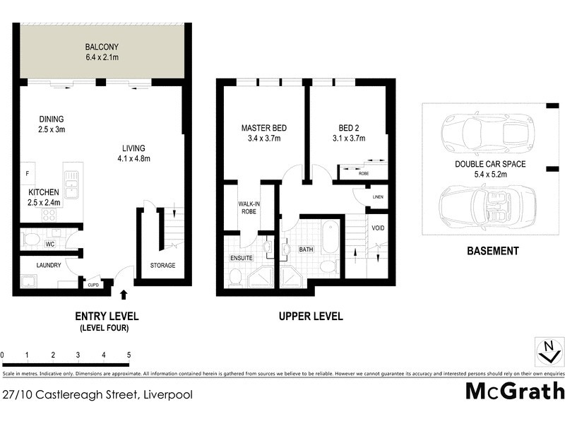 27/10 Castlereagh Street, Liverpool NSW 2170 Floorplan
