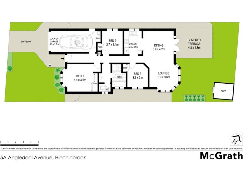 5A Angledool Avenue, Hinchinbrook NSW 2168 Floorplan