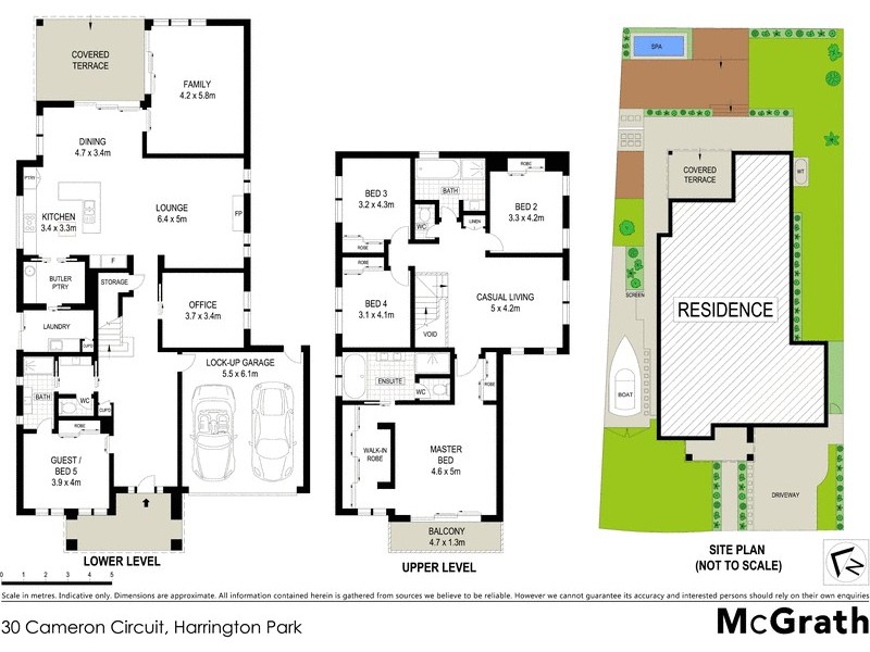 30 Cameron Circuit, Harrington Park NSW 2567 Floorplan