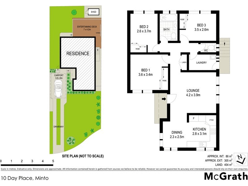 10 Day Place, Minto NSW 2566 Floorplan