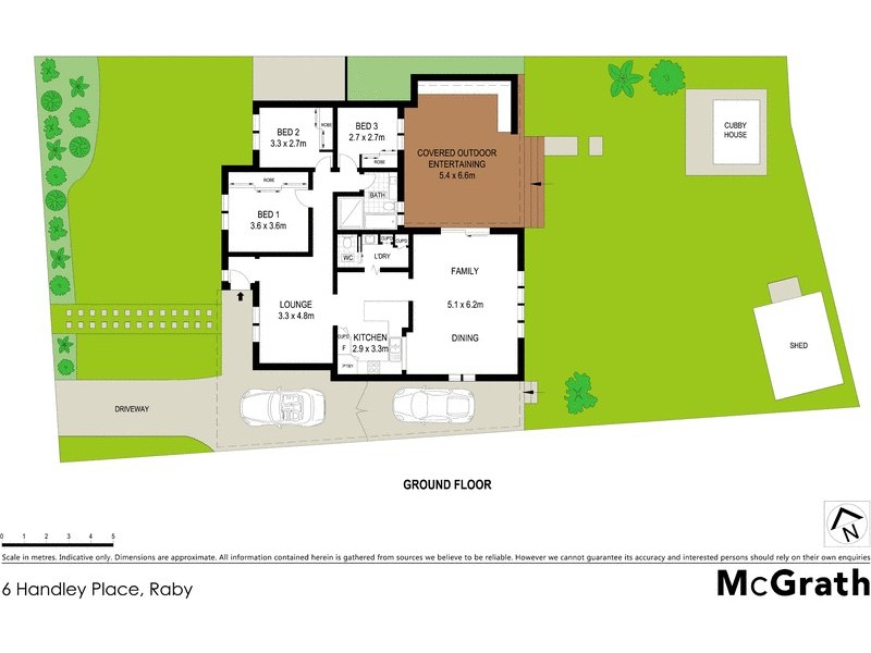 6 Handley Place, Raby NSW 2566 Floorplan