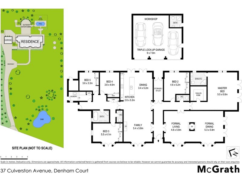 37 Culverston Avenue, Denham Court NSW 2565 Floorplan