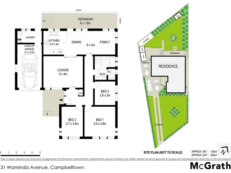 31 Waminda Avenue, Campbelltown NSW 2560 Floorplan