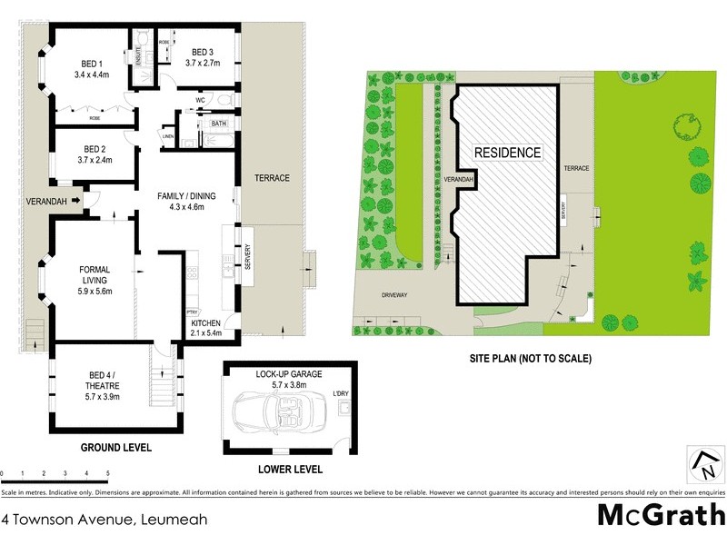 4 Townson Avenue, Leumeah NSW 2560 Floorplan