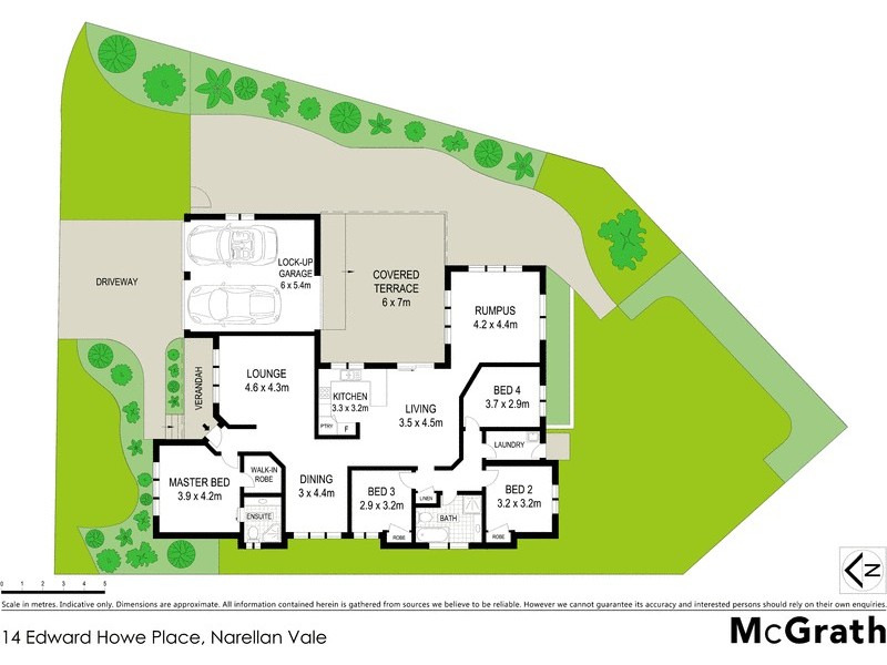 14 Edward Howe Place, Narellan Vale NSW 2567 Floorplan