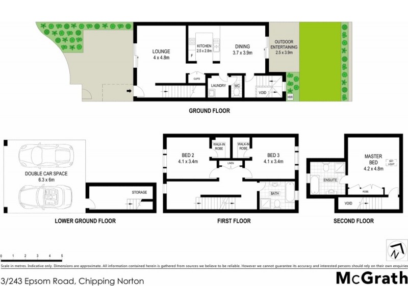 3/243 Epsom Road, Chipping Norton NSW 2170 Floorplan