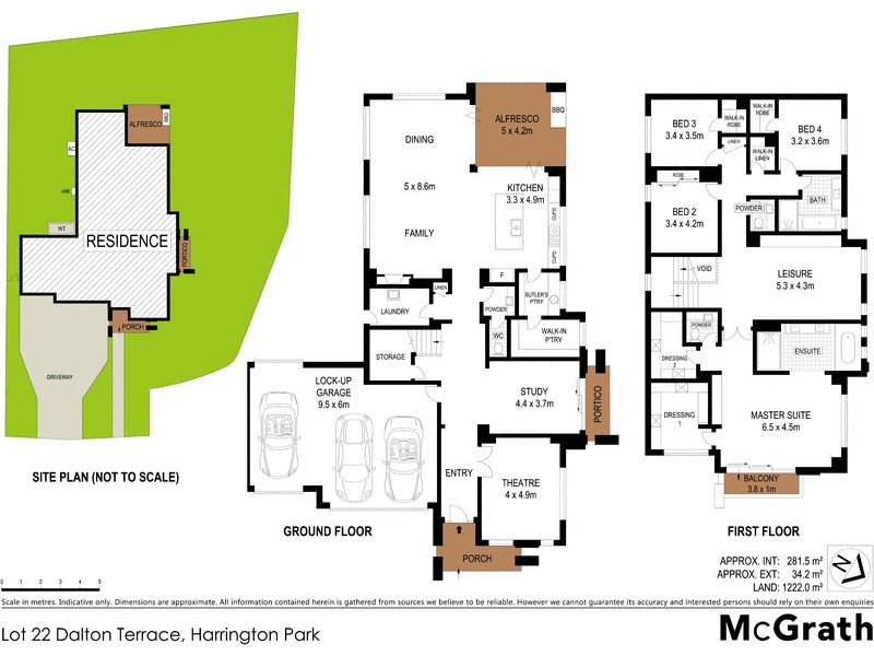 Lot 22 Dalton Terrace, Harrington Park NSW 2567 Floorplan