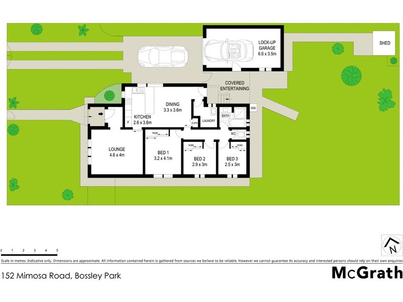 152 Mimosa Road, Bossley Park NSW 2176 Floorplan