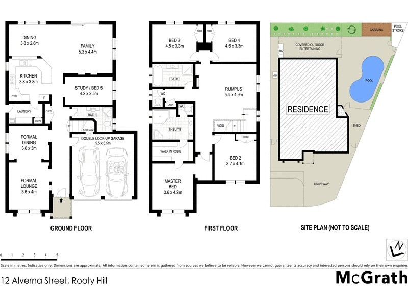 12 Alverna Street, Rooty Hill NSW 2766 Floorplan